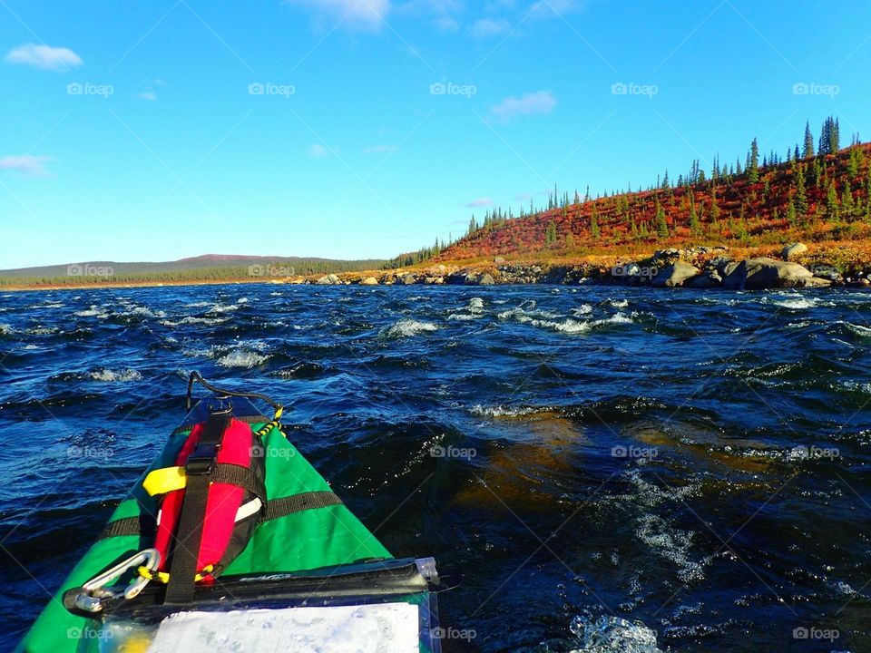 Kayaking in the NWT! 
