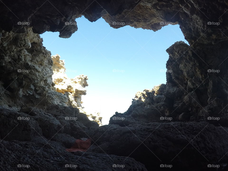 Cave opening