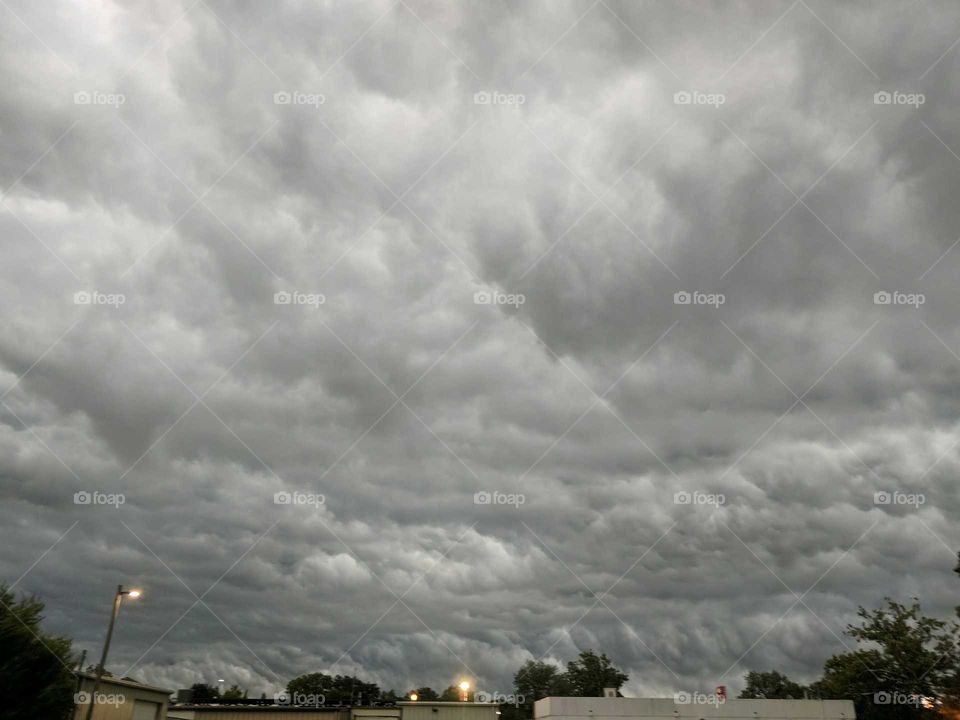 storm clouds