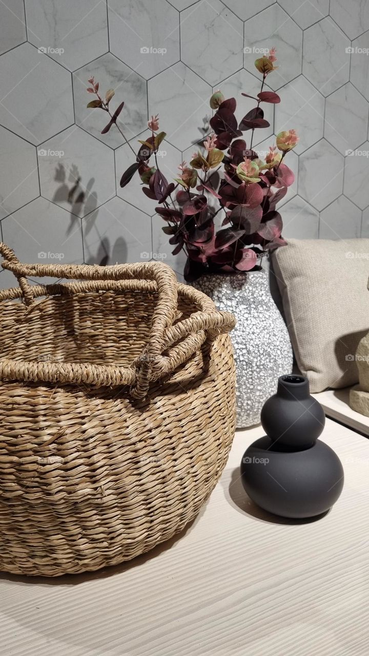 Really beautiful and contemporary interior still life