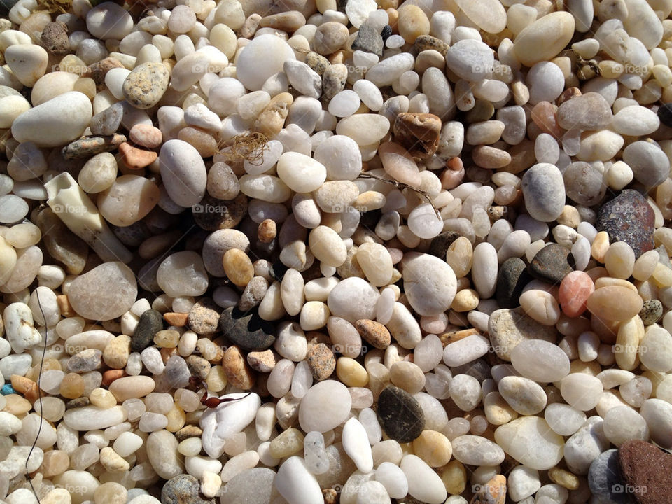 beach stones pebbles by cindy