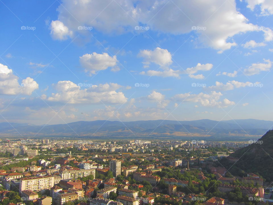 Plovdiv cityscape