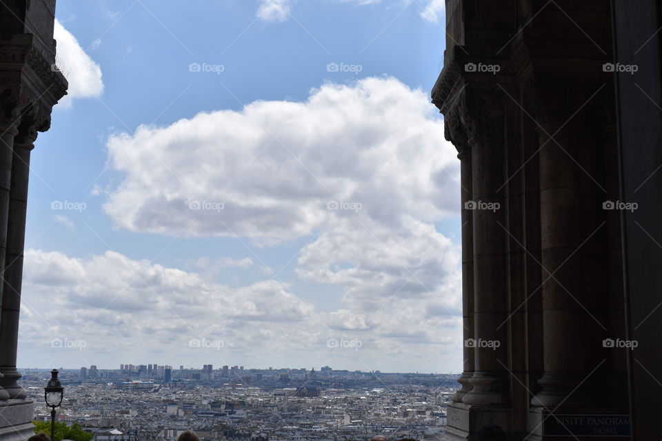 An amazing view of Paris