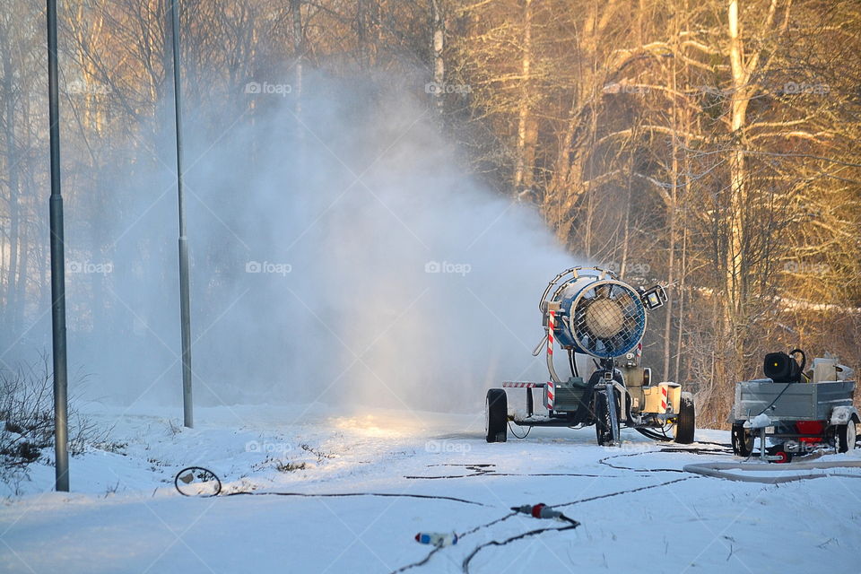 Snow making