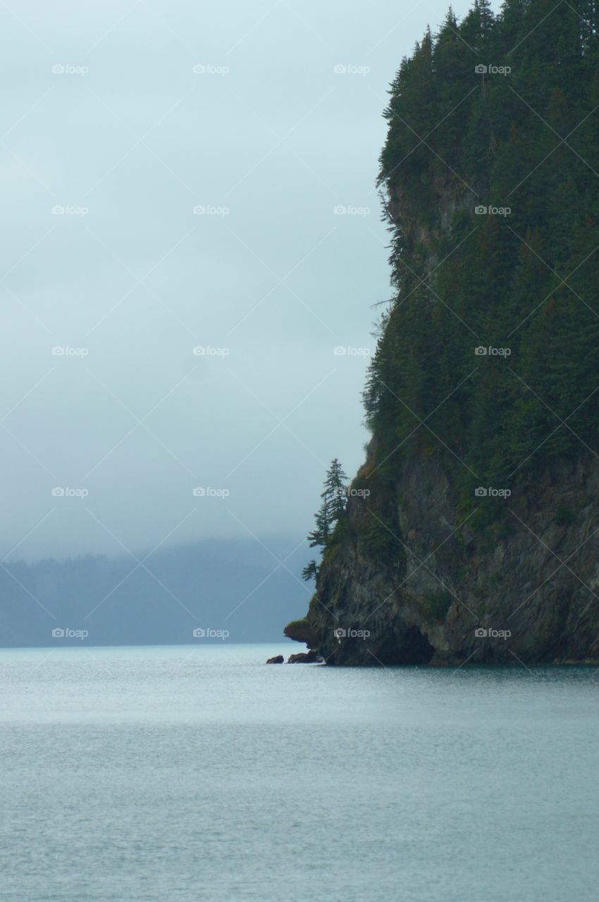 View on cruise of Resurrection Bay