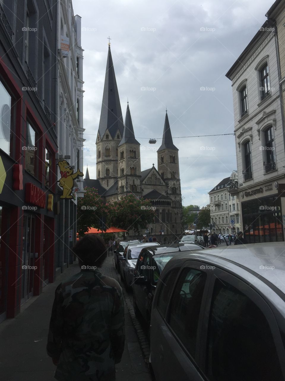 City street Bonn 