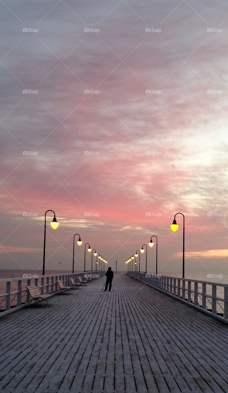 Sea, Water, Beach, Sunset, Ocean