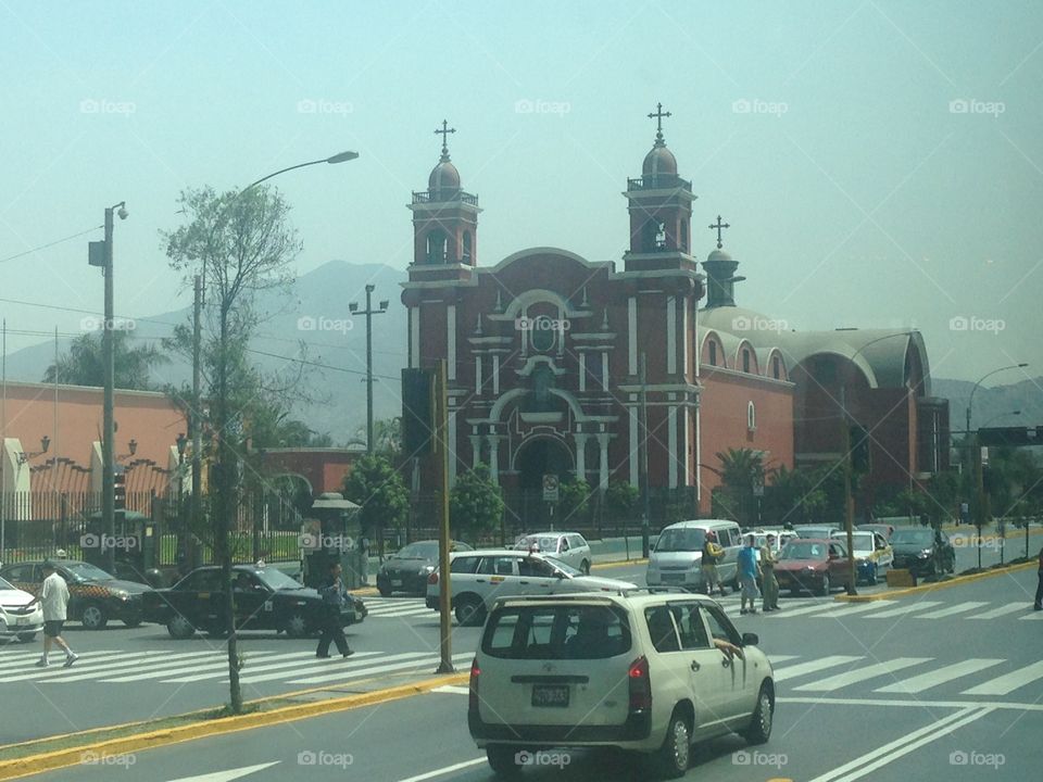 Church Catholic in Peru - Rimac