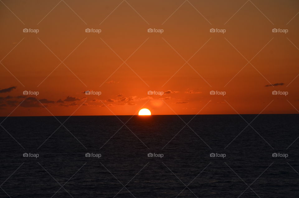 Sunrise over Atlantic 