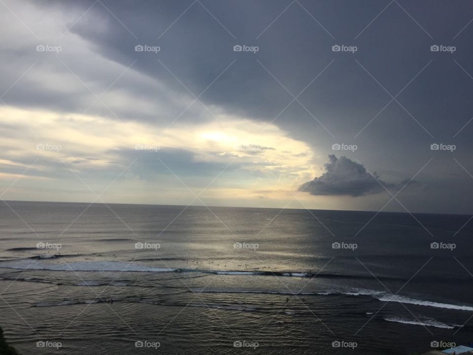 Bali sea and sky 