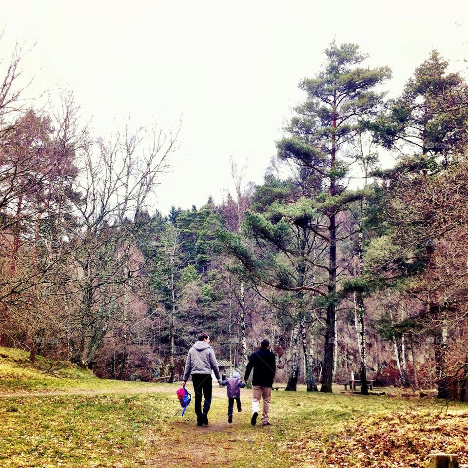 sweden travel children forest by linderborg