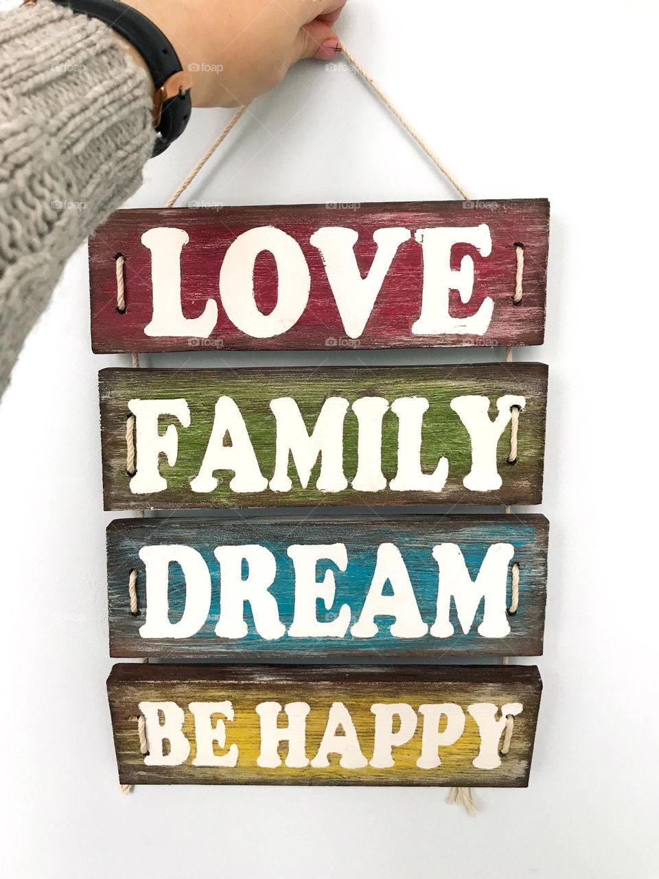 Handmade wooden wall art decor