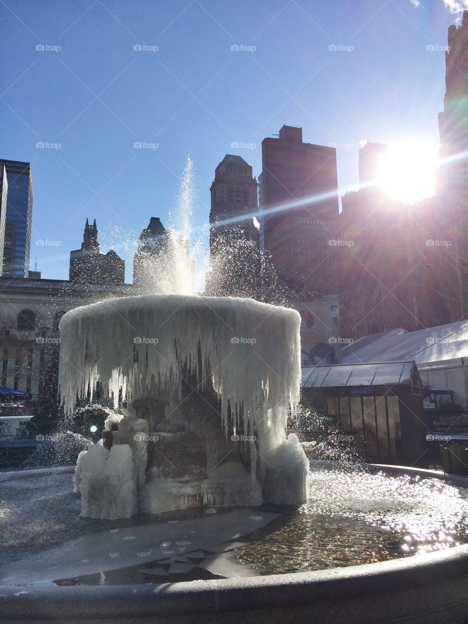 Frozen Fountain!
