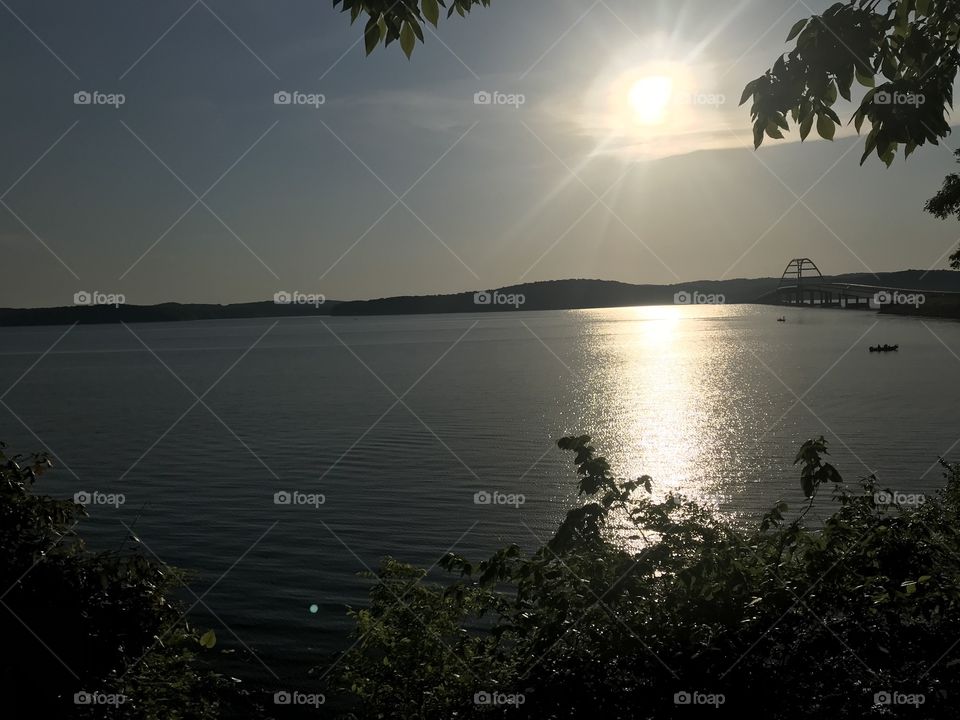 Sunrise at Kentucky Lake 