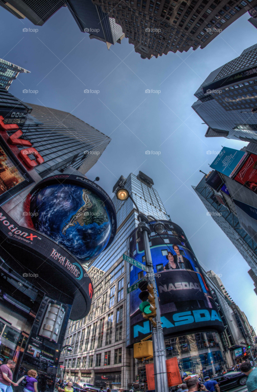 buildings new york perspective times square by paulcowell
