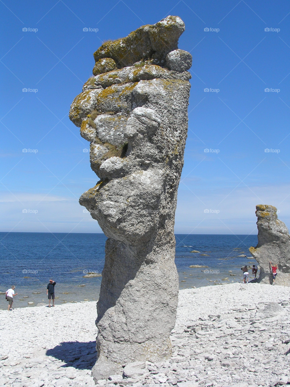 sea gotland stone rock by MagnusPm