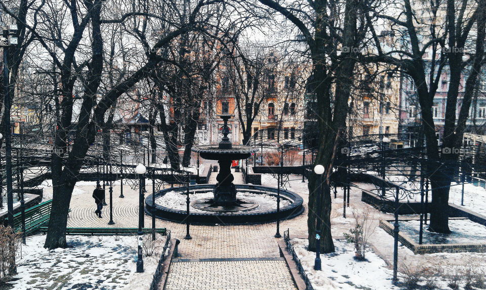 Kyiv city landscape