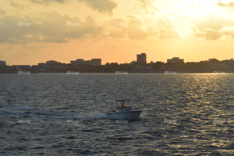 Sunset from the Pensacola Bridge