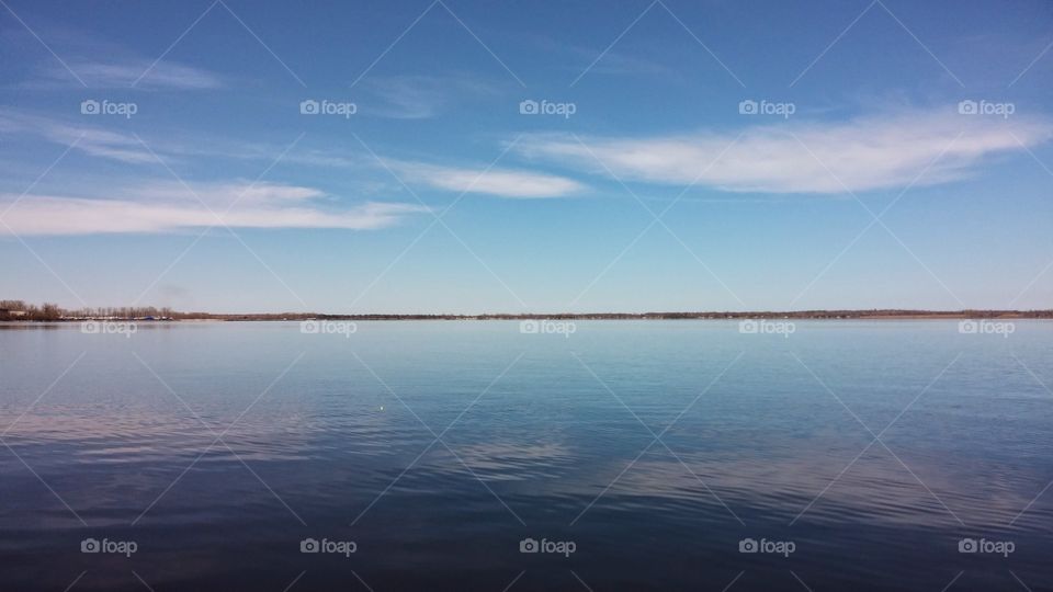 Water, No Person, Sunset, Lake, Landscape