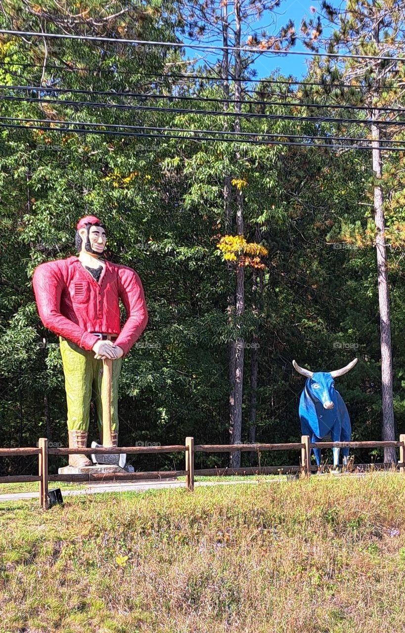Paul Bunyan & Babe