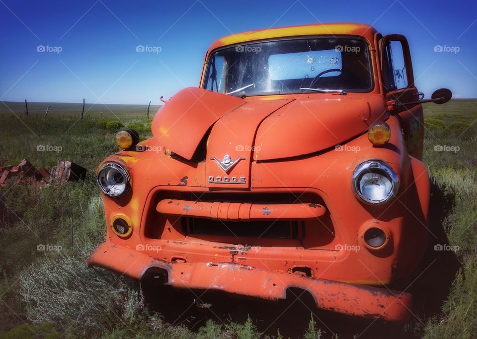 Old Truck on the High Plains
