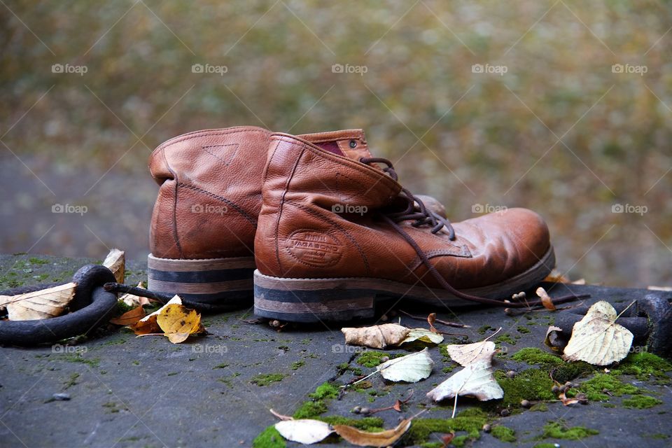 Brown shoes. Brown shoes
