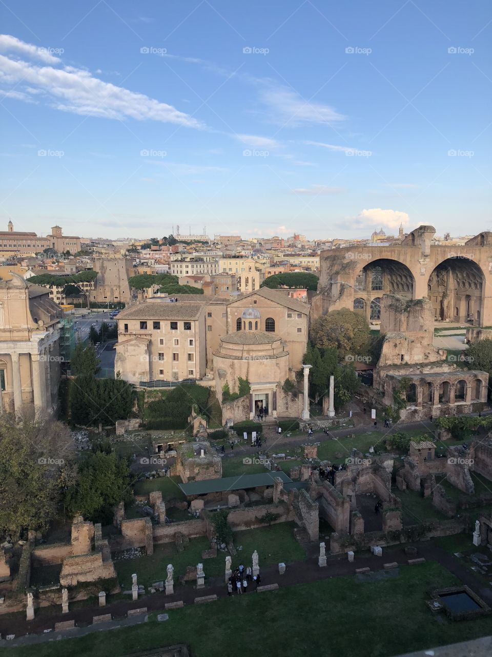 The unforgettable ruins of the Roman Forum, as intricate and advanced as any city today. 