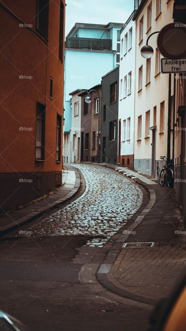Allyway in cologne
