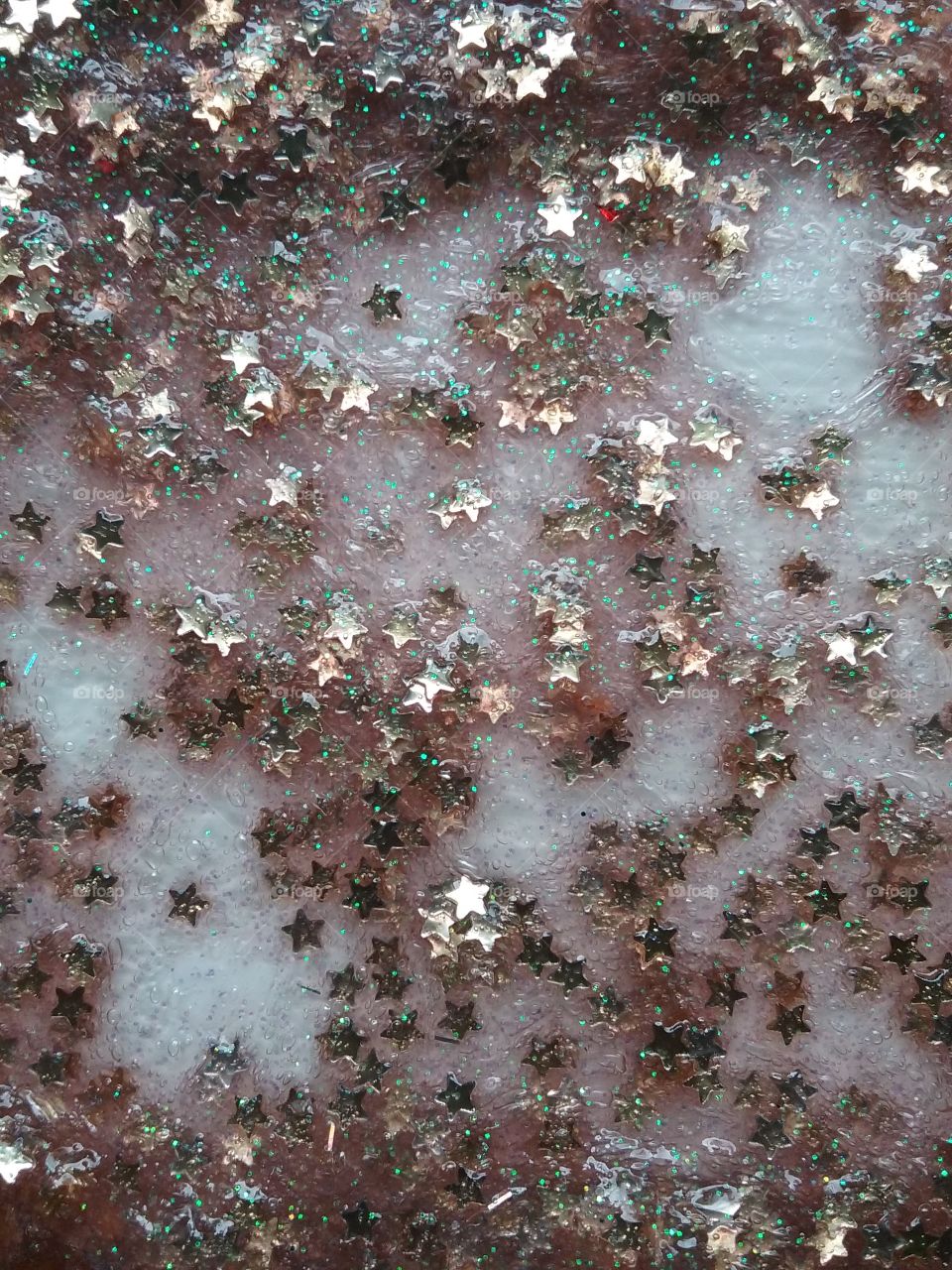 pink star glittered wallpaper