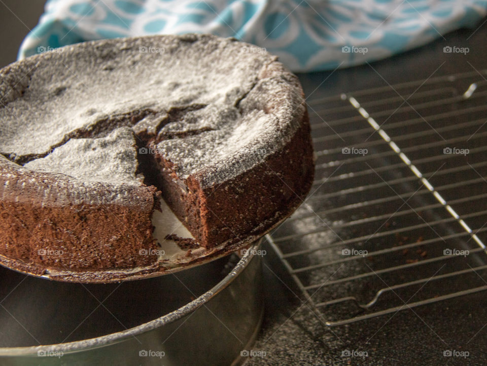 Chocolate flourless cake