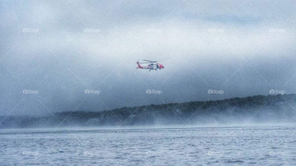 USCG Helo