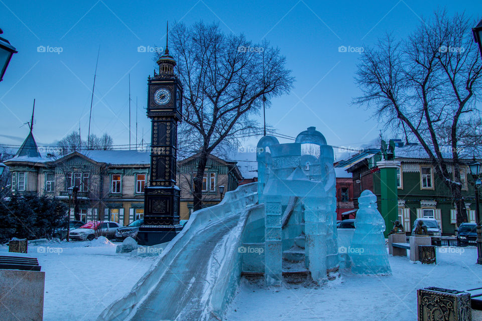 Ice slide