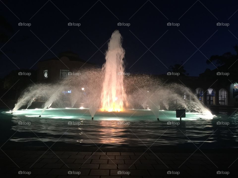 Balboa fountain 
