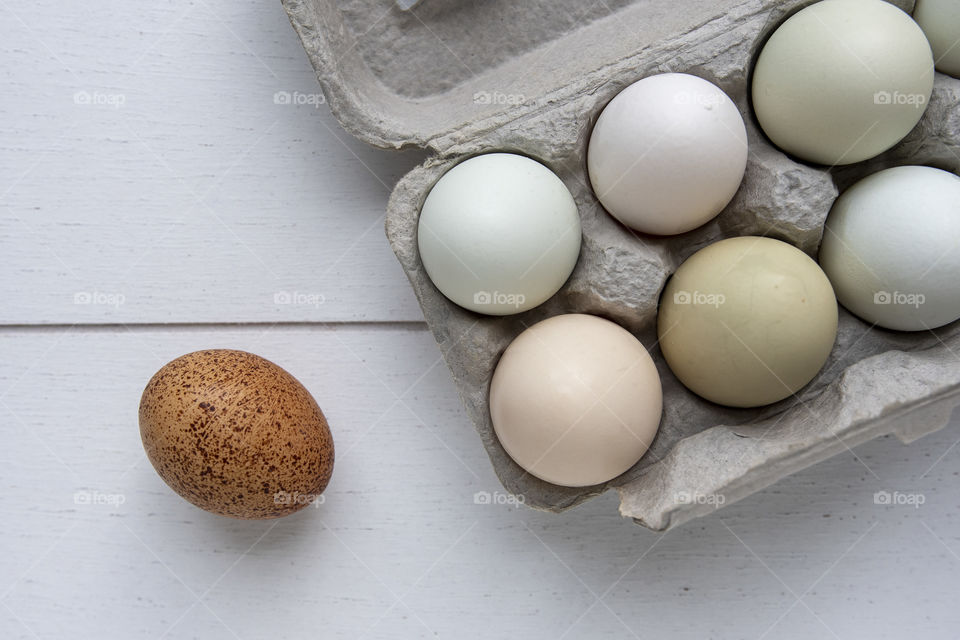 Carton of Heirloom Farmhouse Eggs