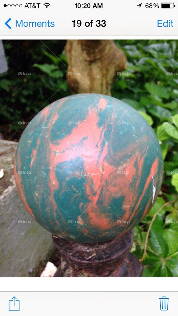 Colored ball