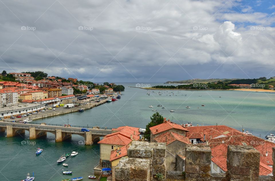 San Vicente de la Barquera, Cantabria, Spain.