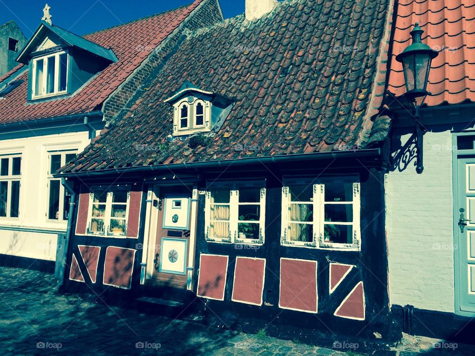 House. Old Danish house