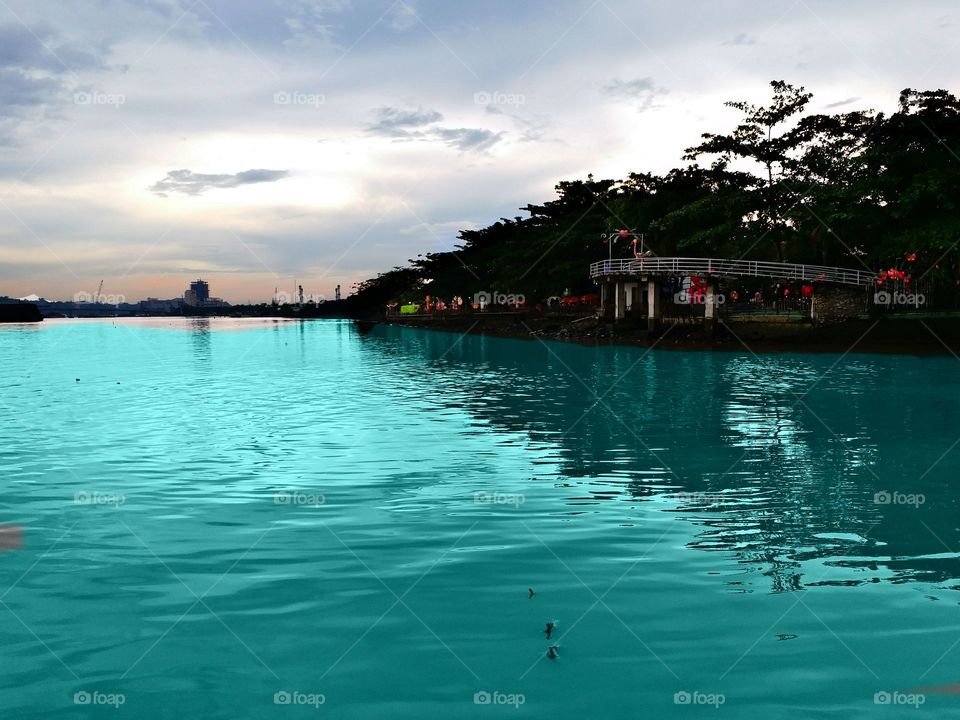 its shoot from a harbour near Islamic Center Samarinda, East Kalimantan, Indonesia