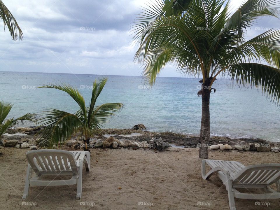 un hermoso lugar de playa