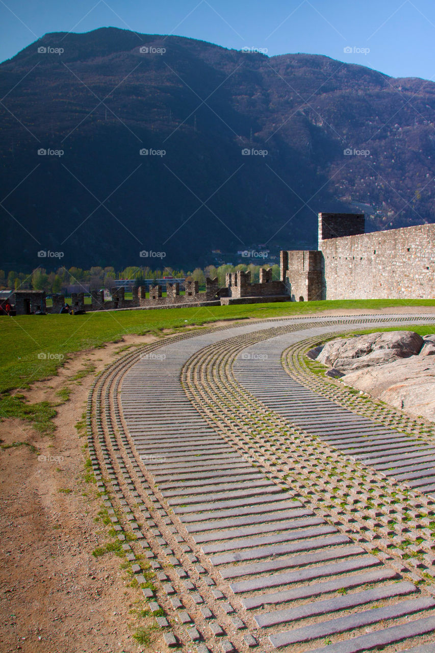 travel history switzerland castle by cmosphotos