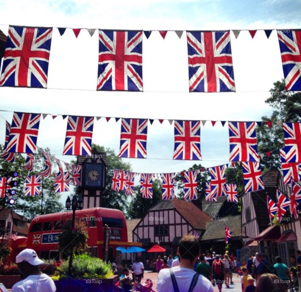 British flags