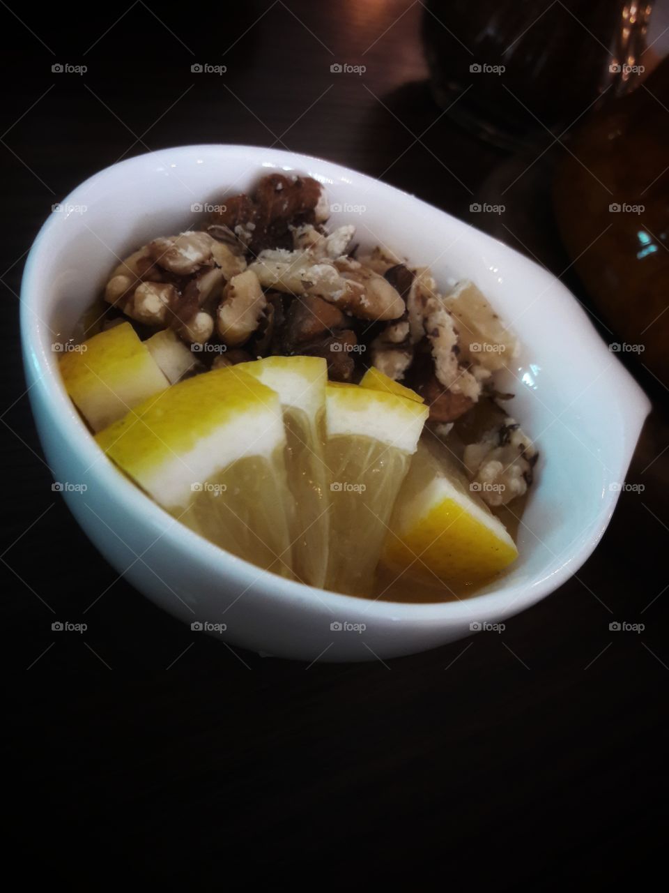 Fruits berry view bio fresh yummy healthy Red strawberry view table day part yellow melon day part cherry dark lemon nuts