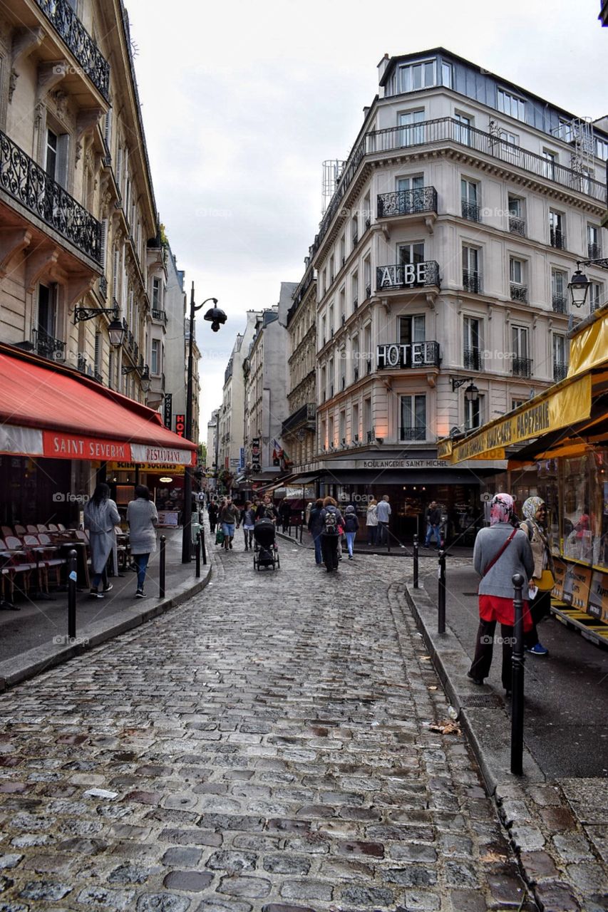 A rainy day in Paris 