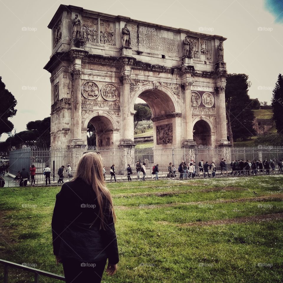 Arc de triomphe à Rome