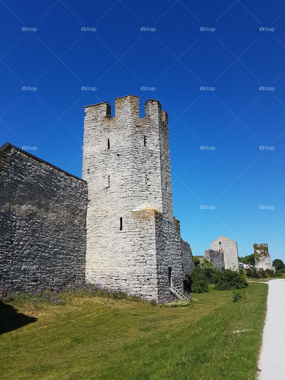 Visby wall