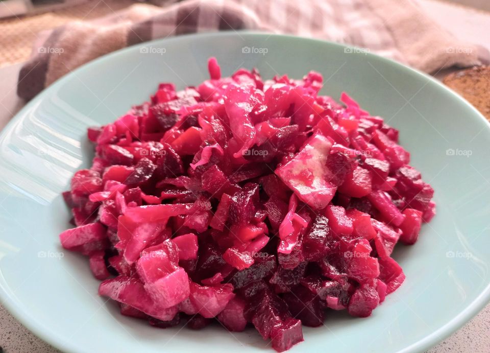 beet salad.