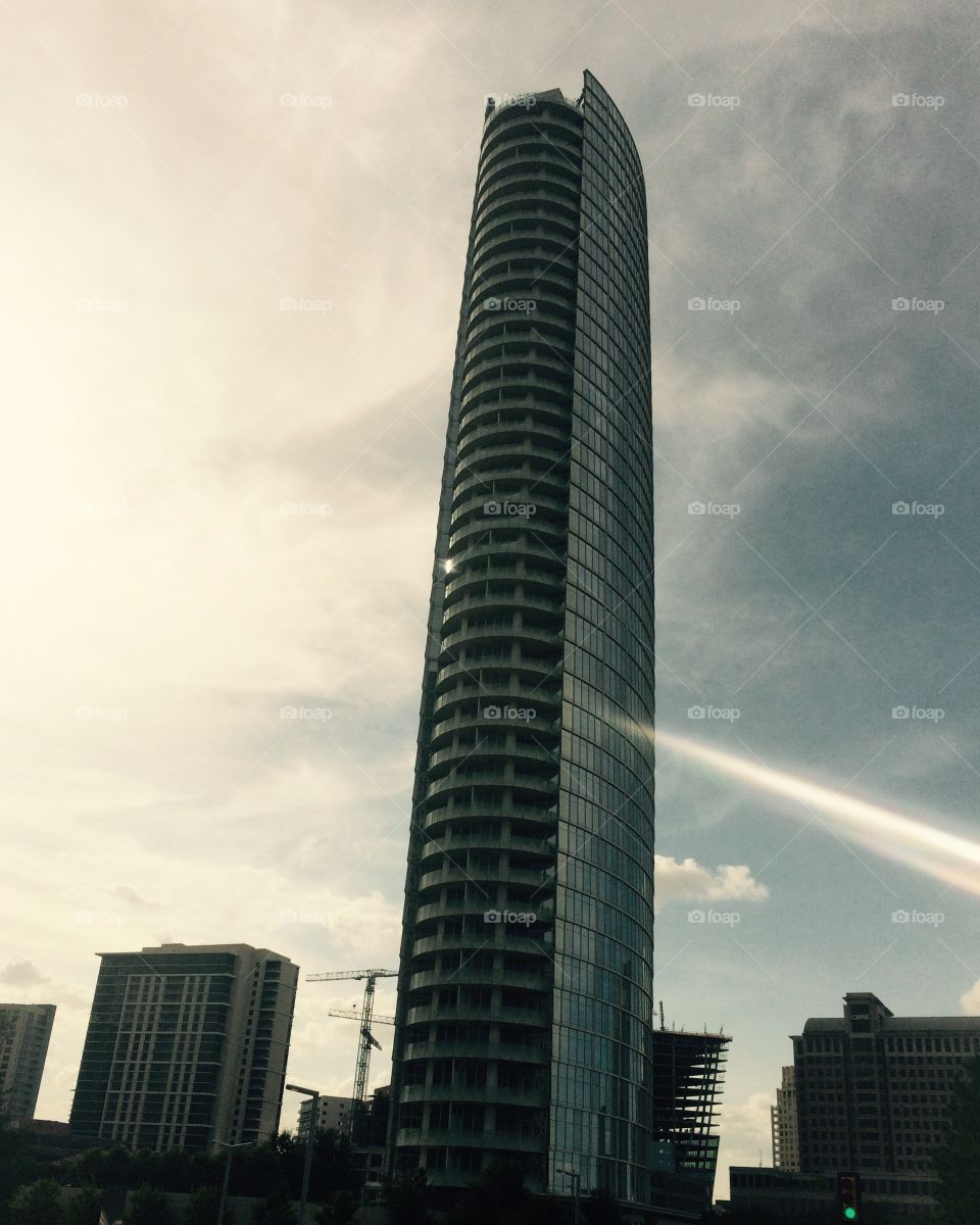 Downtown Dallas skyscraper