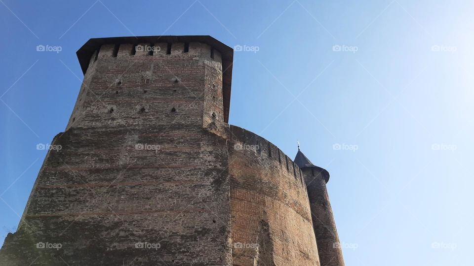 medieval castle, Ukraine