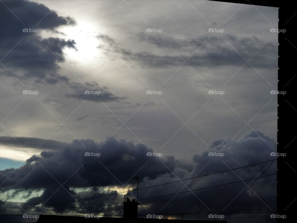 Storm clouds