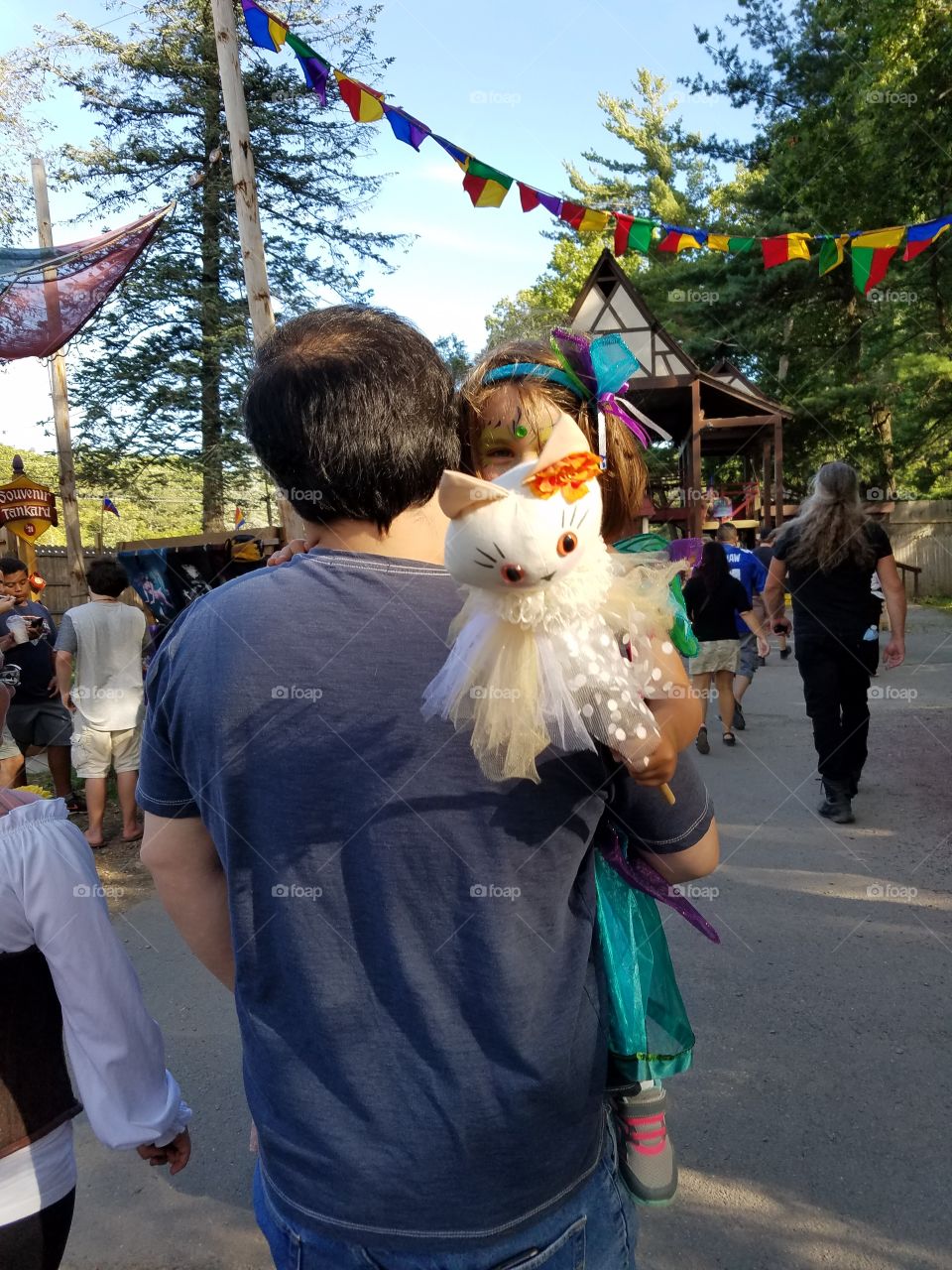 The End of a Fun Day at Faire